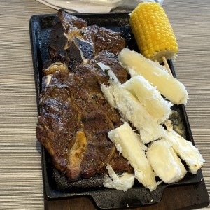 Pulpa blanca con yuca y mazorca