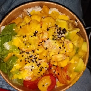 Pocket con Pollo y camarones Mayo Spacy
