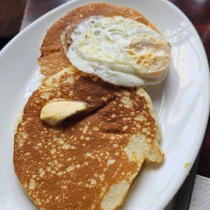 Pan Cake con Huevo