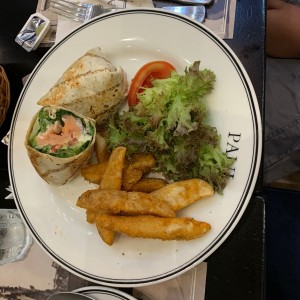 wrap de salmon