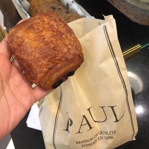 Pan con chocolate