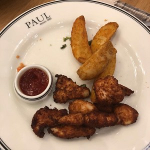 Fingers con papitas.