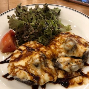 Champignon Gratin Portobello.