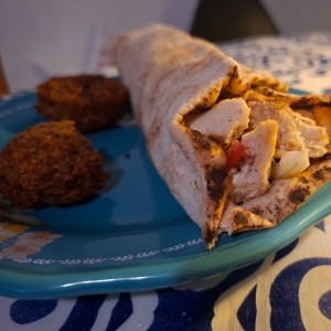 shawarma de pollo