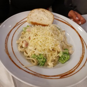 Fetuccine carbonera