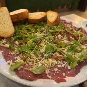 Entradas - Carpaccio de Res