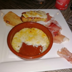 Provola con prosciutto