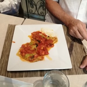 Tortelloni ricotta y espinacas