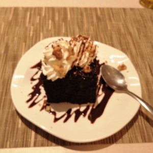Tortino de chocolate