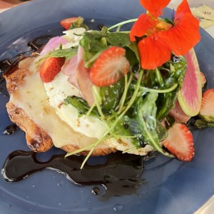 Croque Mademoiselle + Huevo extra