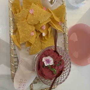 Hummus de remolacha