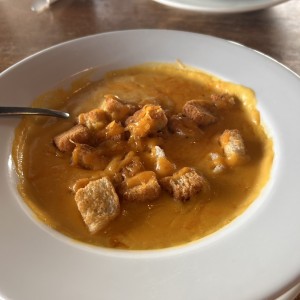 Crema de zapallo