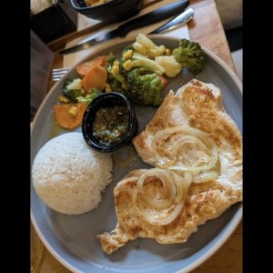 Pollo a la plancha 