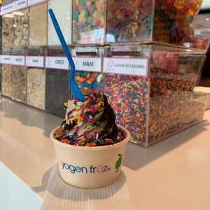 Coffee Toffee con toppings