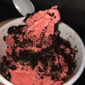 fresas con chocolate