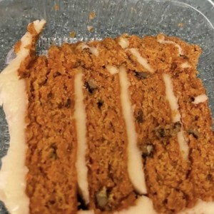 Pastel de zanahoria