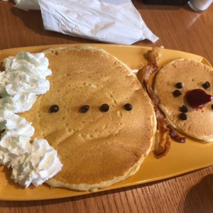 Snow man (menu infantil)