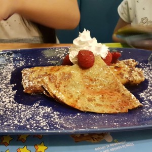 Crepes de banana y nutella