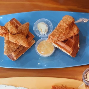 Chicken and Waffles