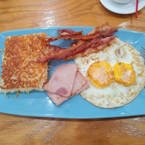 desayuno sampler sin chorizo