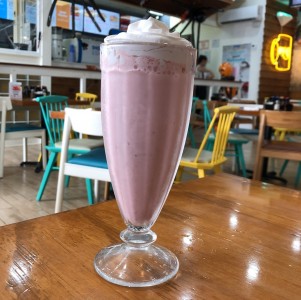 Batido de fresa