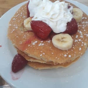 Pancake con fresa