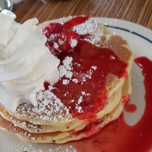 Pancake de cereza