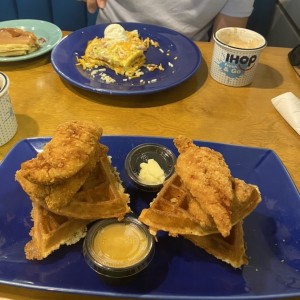 Chicken waffle