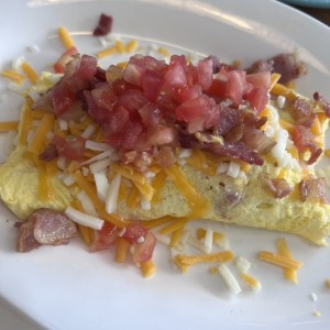 Bacon omelette