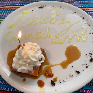 Flan de la casa