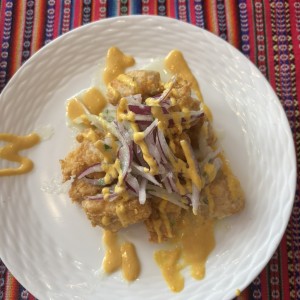 Entradas Calientes - Ceviche Frito