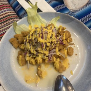 Entradas Calientes - Ceviche Frito