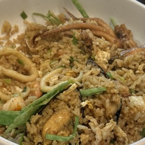 Arroz Chaufa de Mariscos
