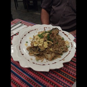 Arroz Chaufa de Mariscos