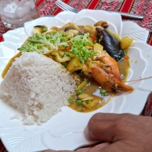 Cau cau de Mariscos