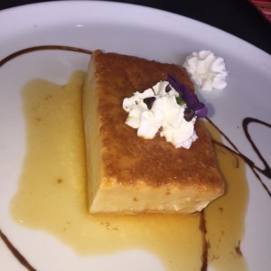 flan de quinoa