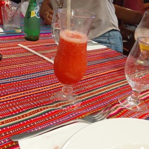 jugo fresa