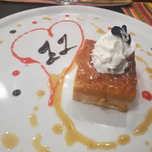 flan casero de leche
