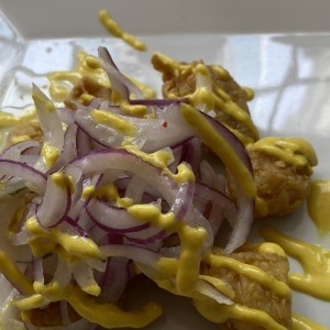 Entradas Calientes - Ceviche Frito