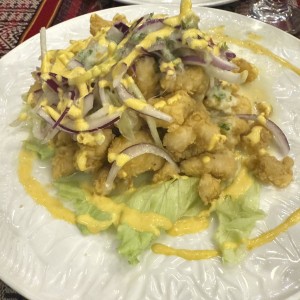 Entradas Calientes - Ceviche Frito