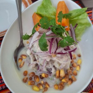 Ceviche crocante