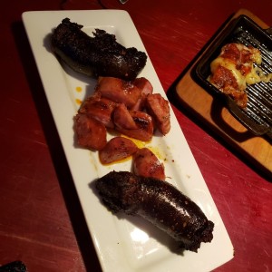 Morcilla y Chorizo