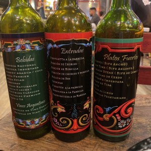 menu completo
