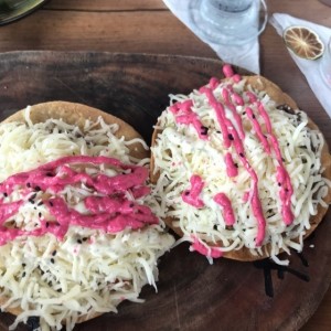 tostadas doradas
