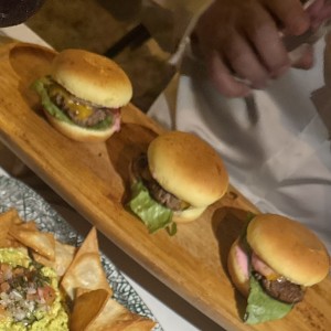Entradas - Mini burgers