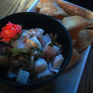 Ceviche de corvina - Entrada