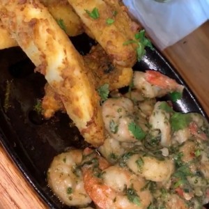 camarones al ajillo