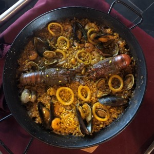 paella de mariscos