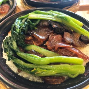 Rice with pork