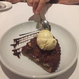 Pecan Pies con helado